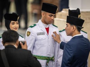 Video Gibran Kukuhkan 76 Anggota Paskibraka 2026 di Istana