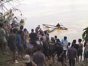 Perahu Pemancing Karam di Sungai Batanghari Tebo, 1 Orang Tewas-2 Hilang