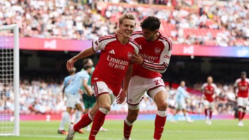 Arsenal Vs Man City: Menang 3-0, The Gunners Juara Community Shield