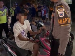 Balap Liar di JLU Lamongan Digagalkan, 10 Motor Disita