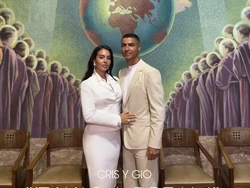 Georgina Pakai Gucci di Hari Pernikahan dengan Ronaldo, Ini Makna Spesialnya