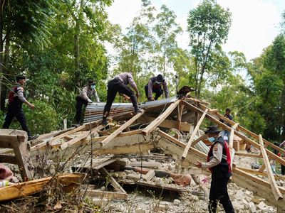 Gempa Guncang Manggarai, Polisi Periksa Rumah yang Rusak Parah