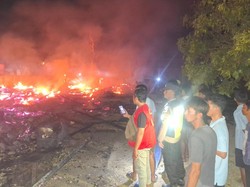 Kebakaran di Godan Grobogan Malam Ini, 3 Rumah Ludes
