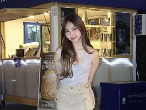 Meyden dan Suami Asyik Kulineran Sebelum Sambut Anak Pertama