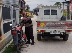 Motor Misterius 9 Hari Terparkir di Arut Selatan, Diduga Motor Maling