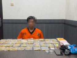 Polisi Tangkap Pemuda di Pangkalpinang, Satu Kg Ekstasi-Sabu Disita