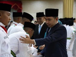 Pesan Bupati Fawait saat Kukuhkan Paskibraka Jember