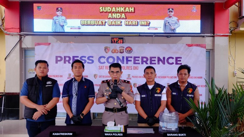 Bakar Lahan Satu Hektare, Warga OKI Ditangkap Polisi