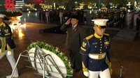 Jelang HUT RI, Prabowo Pimpin Upacara Ziarah Nasional dan Renungan Suci