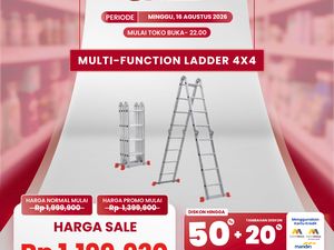 Tangga Multifungsi Banting Harga di Transmart Full Day Sale