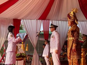 Di HUT RI, Bupati Teddy Sebut Generasi Muda Penerus Bangsa