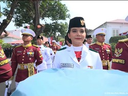 Profil Celine Olivia Apriani Theo, Pembawa Baki Paskibraka HUT ke-81 RI