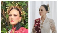 Dewi Soekarno-Wulan Guritno, Gaya 9 Artis Ikut Upacara HUT ke-81 RI di Istana