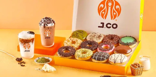 J.CO Donuts & Coffee merupakan brand makanan Indonesia yang melakukan ekspansi internasional melalui jaringan gerai donat dan kopi. Merek ini telah memiliki lebih dari 300 gerai di berbagai negara.
