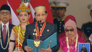 Pimpin Doa HUT ke-81 RI, Menag Ungkap Rekor Kerukunan 77,85%