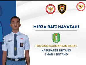 Profil Mirza Rafi Navazani, Paskibraka Sintang yang Jadi Pembentang Bendera