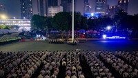 13.859 Personel Gabungan Bakal Amankan Gelaran HUT ke-81 RI di Jakarta