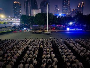 13.859 Personel Gabungan Bakal Amankan Gelaran HUT ke-81 RI di Jakarta