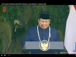 Prabowo Ajak Heningkan Cipta untuk Pahlawan dan Korban Bencana di HUT ke-81 RI