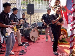 Semara Band Warga Binaan Meriahkan Upacara Remisi di Klungkung