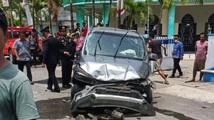 6 Mobil-Motor Tabrakan Beruntun Usai Upacara HUT RI di Tolitoli, 6 Orang Luka