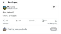 Tweet Netizen +62 Dikira Meramal Masa Depan: Stop Chat Gpt!