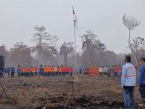 Lahan Bekas Karhutla di Kubu Raya Jadi Lokasi Upacara HUT RI