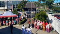 Upacara Pengibaran Bendera di Kaledonia Baru Berlangsung Khidmat