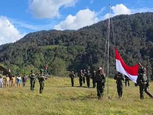 15 Tahun Terisolasi, Warga Ugimba Kibarkan Bendera Merah Putih Saat HUT RI