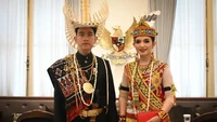 Video Spill OOTD Upacara 17-an ala keluarga Wapres Gibran