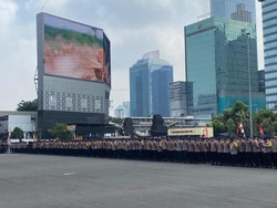9.242 Personel Gabungan Kawal 31 Demo di Jakarta Hari Ini
