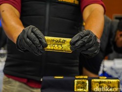 Emas 22 Kg Gagal Diselundupkan ke Hong Kong, Modusnya Dililit ke Badan