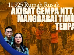 11.925 Rumah Rusak Akibat Gempa NTT, Manggarai Timur Terparah