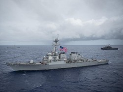 Kapal Perang AS Mati Listrik 4 Hari di Laut China Selatan, Kenapa?