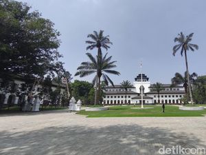 Jalan Depan Gedung Sate Ditutup, Wajah Baru Kawasan Gasibu Bandung Bikin Pangling