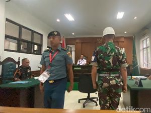 Mayor Laut Faisal Mulia Bawa Sabu Pakai Pesawat TNI Divonis Besok