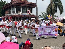 Meriahnya Pawai Pembangunan di Jambi Peringati Hari Kemerdekaan