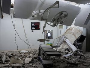 Potret RSUD Ruteng NTT Rusak Diguncang Gempa