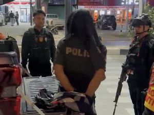 Jukir Liar Berkaos Polisi Ancam Ojol Pakai Pisau di Kendari Ditangkap