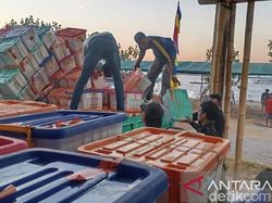 Bantuan Korban Gempa Sentuh Pulau Palue NTT, Dikirim Lewat Laut dan Udara