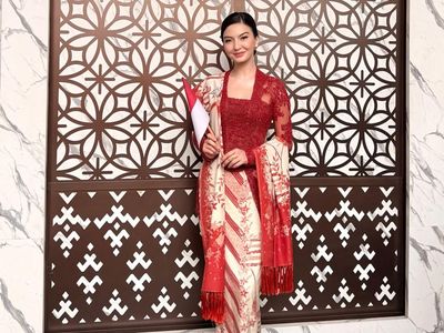 Raline Shah hingga Aura Kasih Berkebaya Merah di Upacara HUT Ke-81 RI