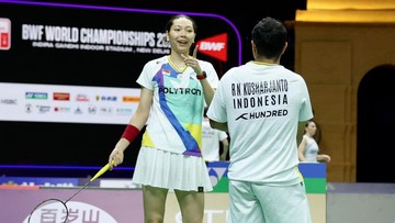 Kejuaraan Dunia Bulutangkis: Rehan/Gloria Bungkam Pasangan Malaysia