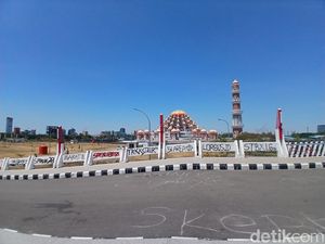 Jembatan CPI Makassar Tercoreng Aksi Vandalisme