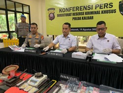 Anggota DPRD Sintang Ditangkap Bawa 3 Kg Emas Diduga Ilegal Senilai Rp 6,2 M