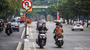 Duh, Pengendara Jakarta Masih Sering Lawan Arah dan Tanpa Helm