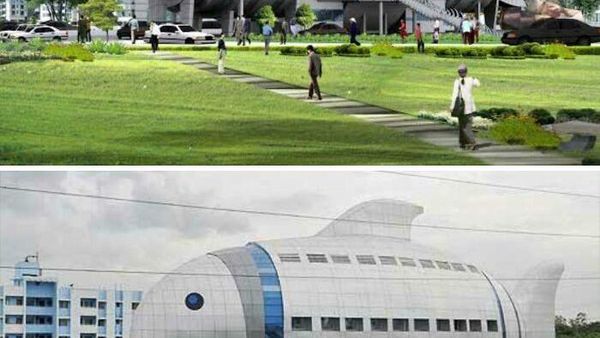 Ekspektasi vs Realita, Desain Arsitektur Ini Beda Jauh dari Bangunan Aslinya