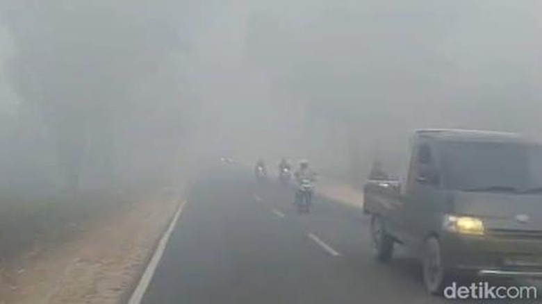 Jam Pelajaran SMA/SMK di Kalteng Dikurangi Jadi 30 Menit Imbas Kabut Asap