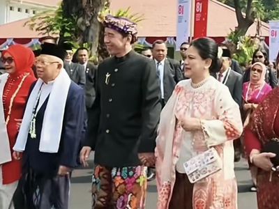 Iriana Jokowi Viral Pakai Tas Chanel Langka Saat Upacara HUT RI, Ini Detailnya