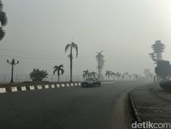 12 Penerbangan Terdampak Akibat Asap Karhutla di Banjarbaru Kalsel