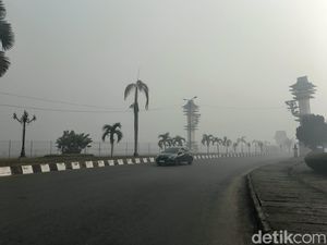 12 Penerbangan Terdampak Akibat Asap Karhutla di Banjarbaru Kalsel